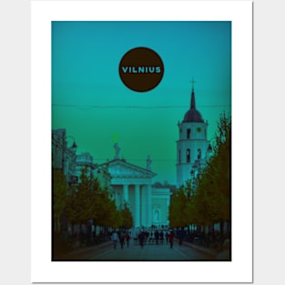 Vilnius Lithuania Posters and Art